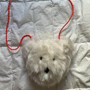 J. Crew Polar Bear Face Crewcuts Purse